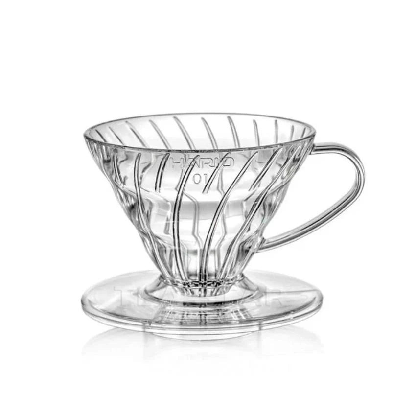 Cafetera Dripper V60 Hario tamaño 01 transparente