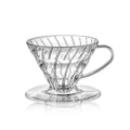 Cafetera Dripper V60 Hario tamaño 01 transparente