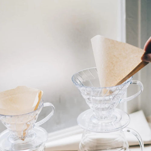 Cafetera Dripper V60 Hario tamaño 01 transparente