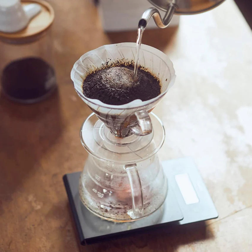 Cafetera Dripper V60 Hario tamaño 01 transparente