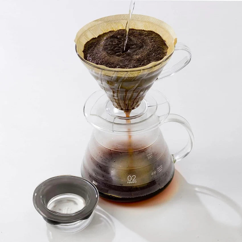 Cafetera Dripper V60 Hario tamaño 01 transparente