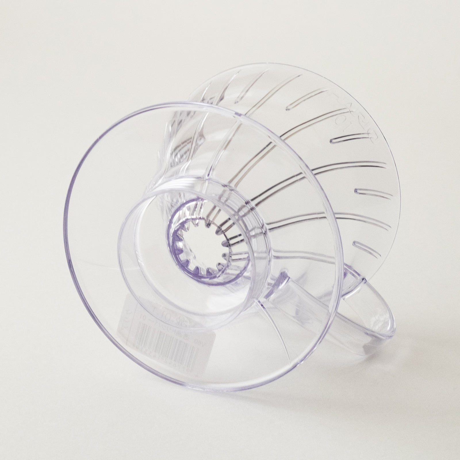 Cafetera Dripper V60 Hario tamaño 01 transparente