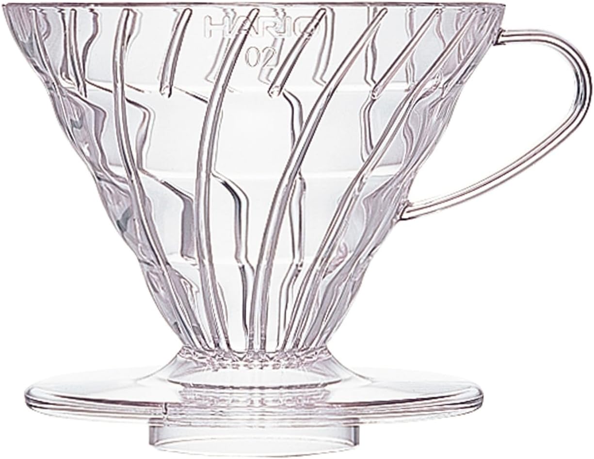 Cafetera Dripper V60 Hario tamaño 02 transparente