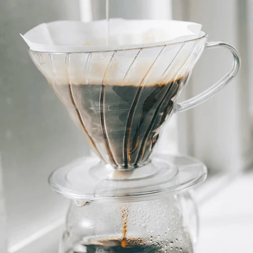 Cafetera Dripper V60 Hario tamaño 02 transparente
